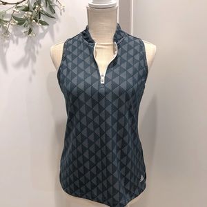 Adidas golf tank top - top - size small - color blue - like new